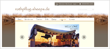 Webdesign / Programmierung / Webshop CMS für Rothpflug-Sheeps - Felle und Lederwaren aus Leipzig