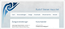 Webdesign / Programmierung / CMS Wordpress für das Rudolf Steiner Haus in Kiel